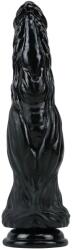 Passion Labs Dildo Greed cu Ventuza, PVC, Negru, 25 cm, Passion Labs