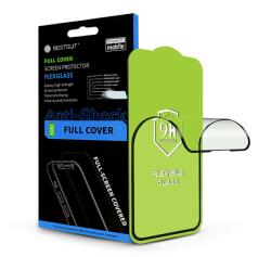 BestSuit Apple iPhone 14 Pro rugalmas üveg képernyővédő fólia - Bestsuit Flexglass 3D Full Cover - fekete (PT-6566) (PT-6566)