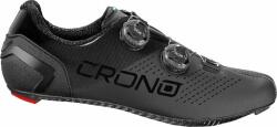 Crono CR2 Road Full Carbon BOA Black 42, 5 Pantofi de ciclism pentru bărbați (CR2C-22-BK-42,5)