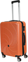 Benzi Aircraft narancssárga 4 kerekű bővíthető közepes bőrönd (BZ5688-M-narancs)