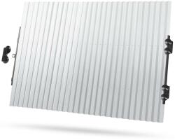 Hessa Parasolar Auto Retractabil Automat pentru Parbriz sau Luneta Spate tip Jaluzea cu Ventuze, Latime 80cm (10848-80cm)