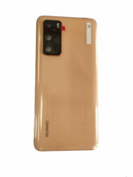 Huawei P40 gyári készülék hátlap, kamera lencsével, arany - gsmlive