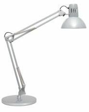 MAUL MAULstudy asztali lámpa ezüst talppal