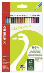 STABILO Greencolors színesceruza 18db