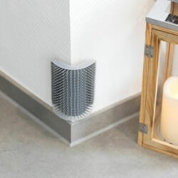 TRIXIE Kefe és Masszázs Macskáknak Sarokra 8x13cm, Szürke (23131)