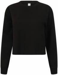 SF (Skinnifit) Bluză crop top pentru fete - Neagră | 11-12 ani (SM515-1000312757)