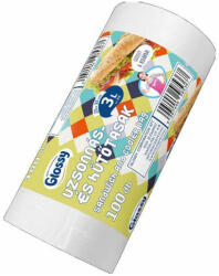  Nylon zacskó 25 x 35 cm 100 db/csomag uzsonnás rollos (K-11121-0024) - iroszer24