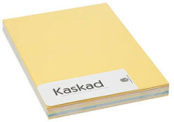 KASKAD Dekorációs karton KASKAD A/4 160 g pasztell vegyes színek 5x25 lapos (621101 (K57))