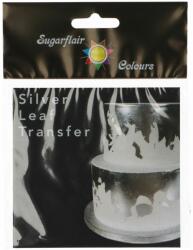 Sugarflair Sugarlfair ehető transzferfólia, ezüst, 9, 5×9, 5 cm