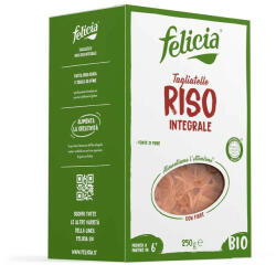 Felicia Bio Bio barnarizs tagliatelle gluténmentes tészta 250 g - biomenu