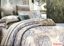 Lenjerii de pat Jacquard Lux, 4 piese, cod TC6101 Lenjerie de pat