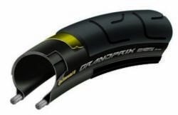Continental gumiabroncs kerékpárhoz 25-622 Grand Prix 700x25C fekete/fekete, Skin hajtogathatós - dynamic-sport