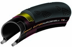 Continental gumiabroncs kerékpárhoz 23-622 GatorHardshell 700x23C fekete/fekete, DuraSkin hajtogathatós - dynamic-sport