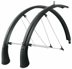 SKS-Germany Bluemels Trekking 28" Matt Edition sárvédő szett [matt fekete, 53 mm]