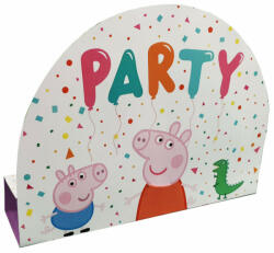  Peppa malac Confetti Party meghívó 8 db-os (DPA9906340)