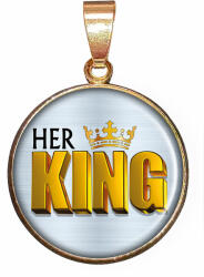Maria King HER KING - medál lánccal vagy kulcstartóval (STM-400108)