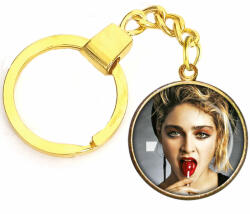 Maria King CARSTON Elegant Madonna kulcstartó ezüst vagy arany színben (STM-2021-003-ku)