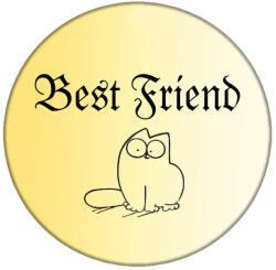 Maria King Simoncat Best Friend kitűző (STM-kit-par-027)