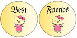 Maria King Hello Kitty páros Best Friends kitűző (STM-kit-par-028-2)