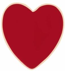 Maria King Piros szív kitűző (WK03)