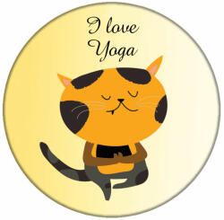 Maria King I love Yoga kitűző (STM-kit-A267)