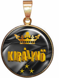 Maria King KIRÁLYNŐ - CARSTON Elegant medál lánccal vagy kulcstartóval (STM-500-32)
