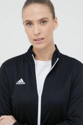 Adidas edzős pulóver Entrada 22 fekete, női, sima, H57525 - fekete XS