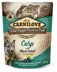 Brit Carnilove Dog tasakos Paté Carp with Black Carrot - Ponty fekete répával 300g - jotap