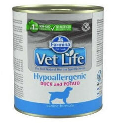 Farmina Vet Life Natural Diet Dog Konzerv Hypoallergenic Duck&Potato 300g