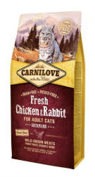Brit Carnilove Fresh Adult Cat Chicken & Rabbit Gourmand- Csirke és Nyúl Hússal 6kg