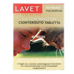 LAVET Calcium tabletta macska - jotap