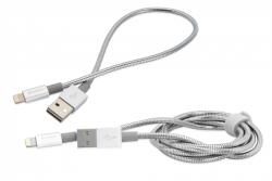 Verbatim Cablu Verbatim Stainless Steel USB C / USB C 3.1 100+30cm Argintiu (48873)