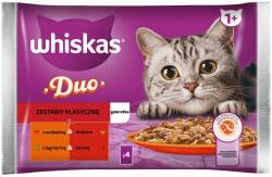 Whiskas Adult pliculet pisica hrana 52x85g Classic Kits carne de vita si pasare, miel si rata