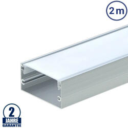 Optonica LED profil 40x20mm eloxált szerkezet 2m SET 5121 (5121) - optonica