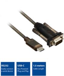ACT AC6002 USB-C to Serial Adapter Black (AC6002)