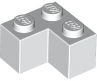 LEGO® 2357c1 - LEGO fehér kocka 2 x 2 méretű, sarok (2357c1)