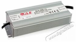 GLP GLG-200 12V/16.6A 200W IP67 PFC szűrős LED tápegység - digitalko