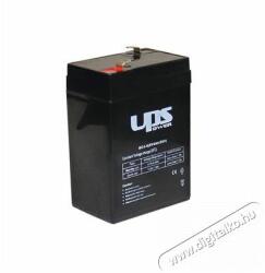 Zselés Akkumulátor Akku UPS Power 6V 4Ah zselés akkumulátor