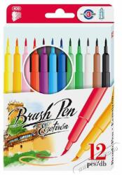 ICO Brush Pen D12 12 különféle színű ecsetirón