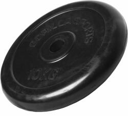 Gorilla Sports Súlyzótárcsa 10 kg öntöttvas gumírozott (100545-00008-0016) - kokiskashop Súlytárcsa