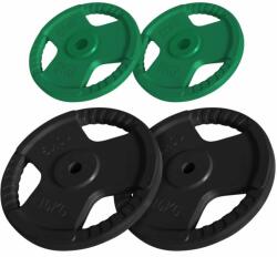 Gorilla Sports Súlytárcsa szett 2 x 5 kg + 2 x 10 kg (100670-00009-0115) - kokiskashop Súlytárcsa
