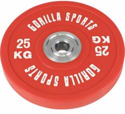 Gorilla Sports Súlytárcsa gumírozott 25 kg - kokiskashop - 94 390 Ft Súlytárcsa