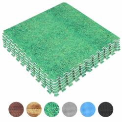 Gorilla Sports Védőszőnyeg szett 8 db fű zöld (100616-00034-0001) - kokiskashop