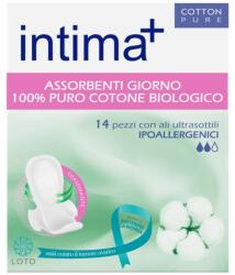 Intima Plus Absorbante Hipoalergenice Intima Plus, 100 % Bumbac, Zi, 14 Bucati