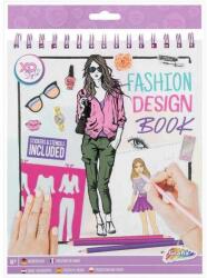 Grafix Carte de colorat Fashion Design Book cu stickere si sabloane incluse Grafix GR230005 (B370695) Carte de colorat