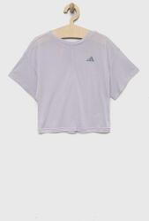 Adidas tricou copii culoarea violet PPYX-TSG00I_45X