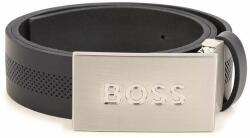 Boss curea de piele pentru copii culoarea albastru marin PPYX-PAB005_59X