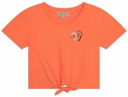 Michael Kors tricou copii culoarea portocaliu PPYX-TSG0GR_24X