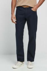 MEDICINE pantaloni barbati, culoarea albastru marin, drept ZPYX-SPM045_59X
