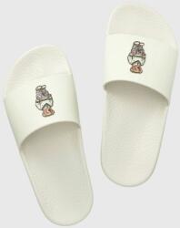 Ralph Lauren papuci Polo Slide culoarea alb, 809892944002 PPYX-KLU010_00X
